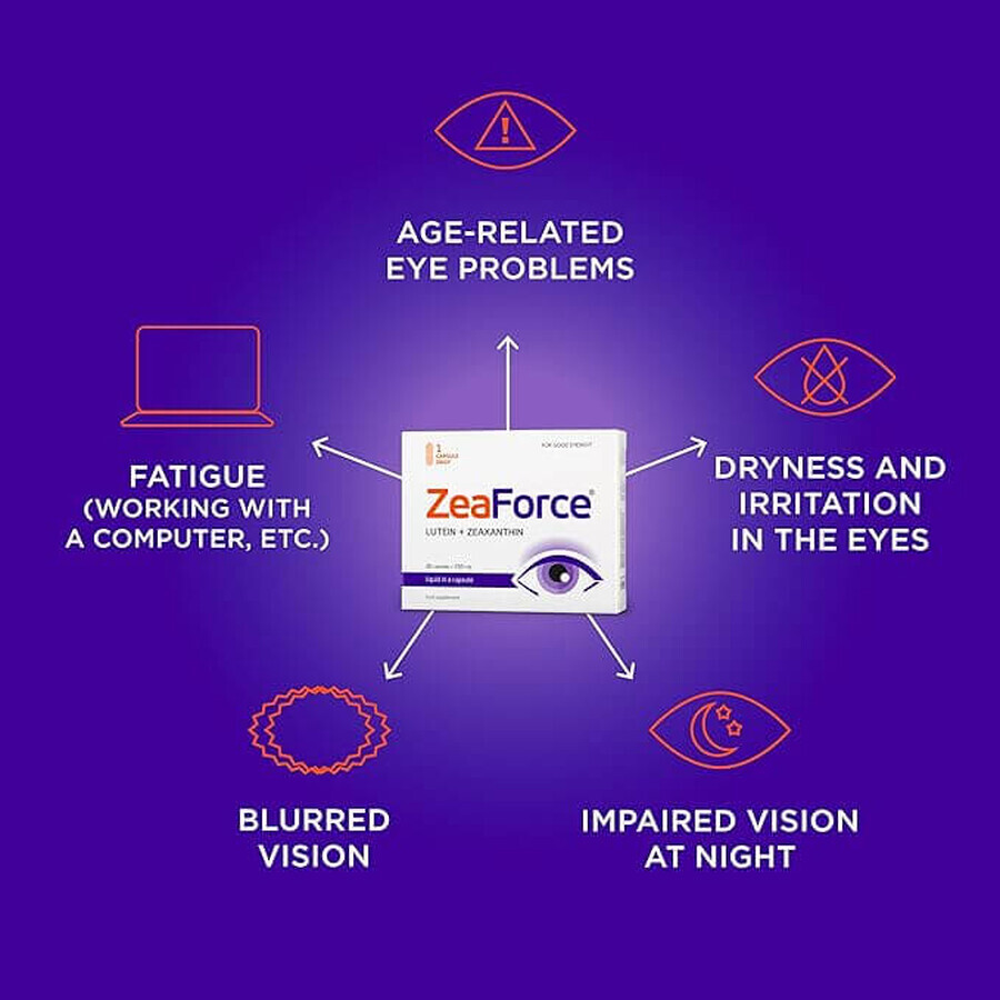 ZeaForce, 30 capsules, Vitaslim