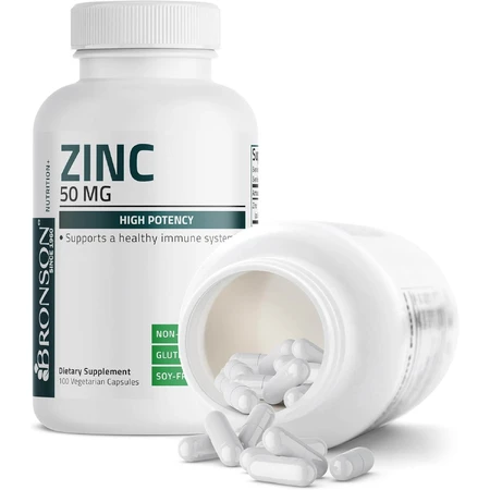 Zinc Picolinate, 50 mg, capsules, Bronson Laboratories
