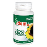 Zinc, 60 tablet, Adams Vision