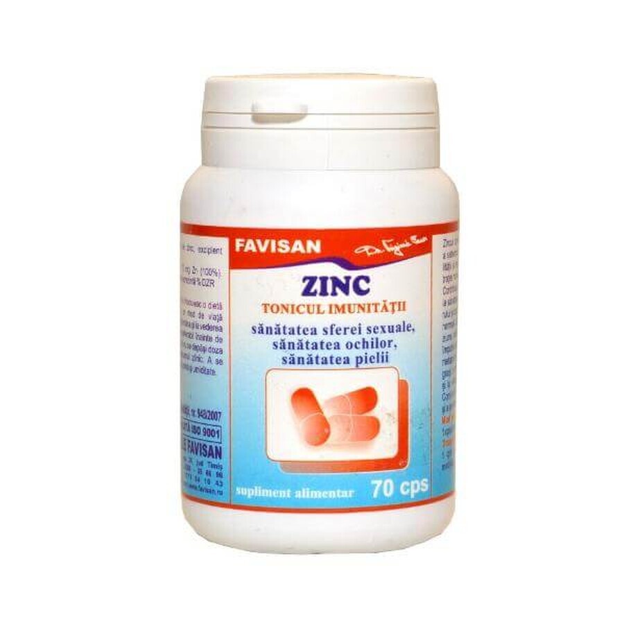 Zink, 70 capsules, Favisan