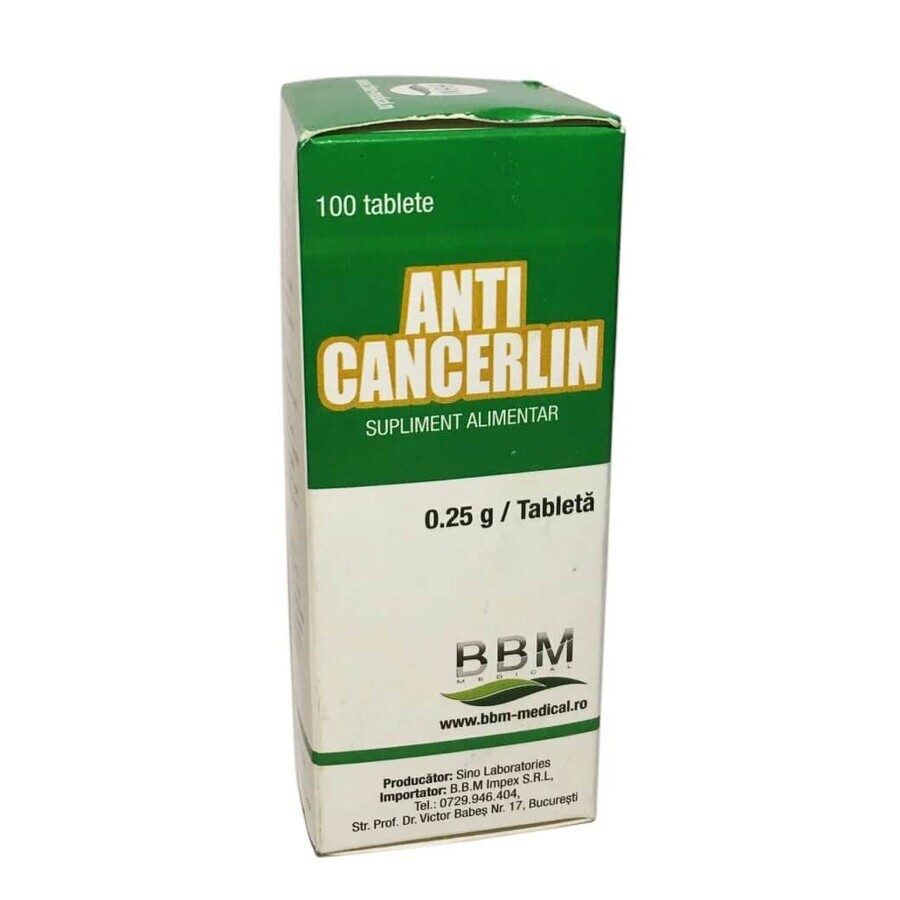 Anticancerlin, 100 tablet, BBM Medical