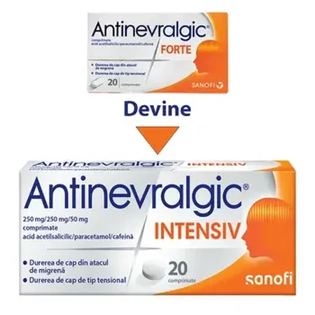 Antinevralgic Forte, 20 tablets, Sanofi