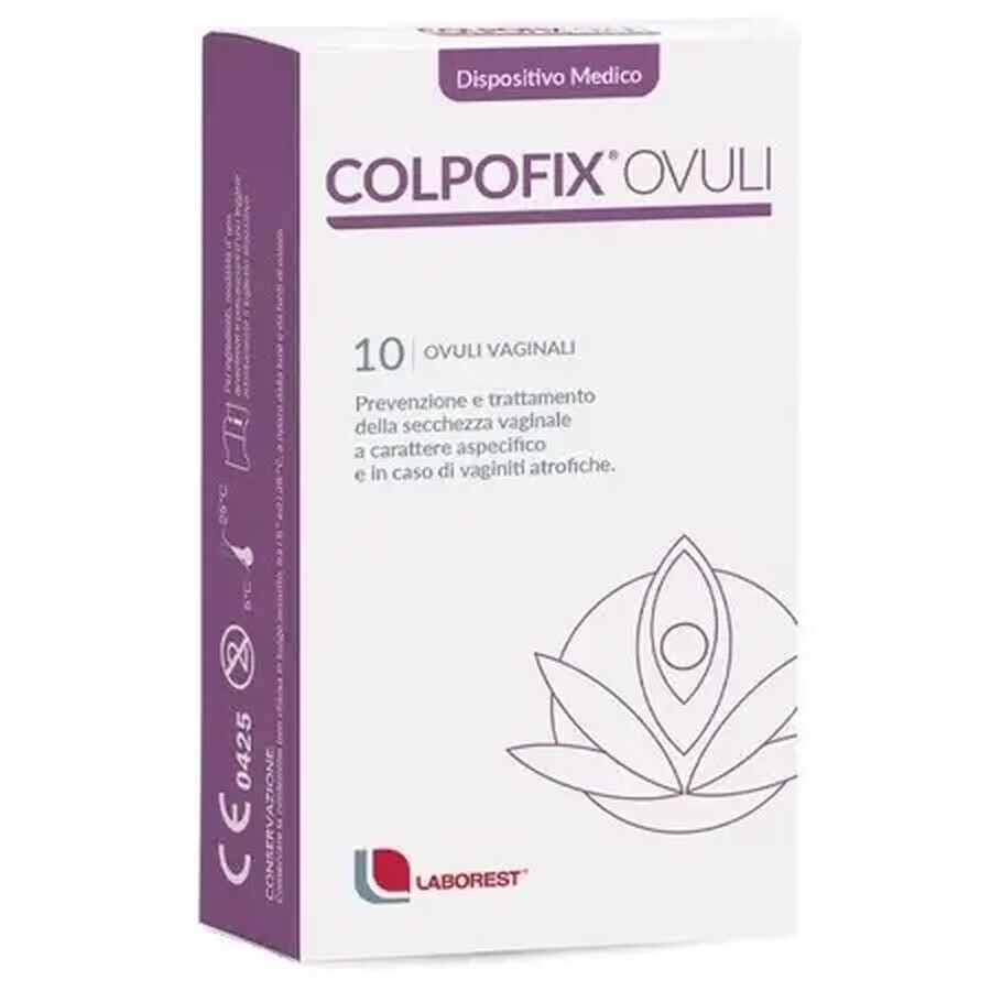 Colpofix Ovules, 10 ovules vaginaux, Laborest Italie