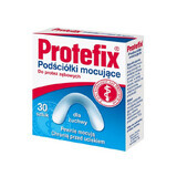 Protefix adhesive sheets for dentures, 30 pieces, Alb