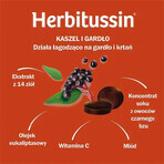 Herbitussin Hoest en Keel, vlierbes en eucalyptus, 12 zuigtabletten