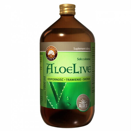 AloeLive Aloe Vera Saft, 1000ml