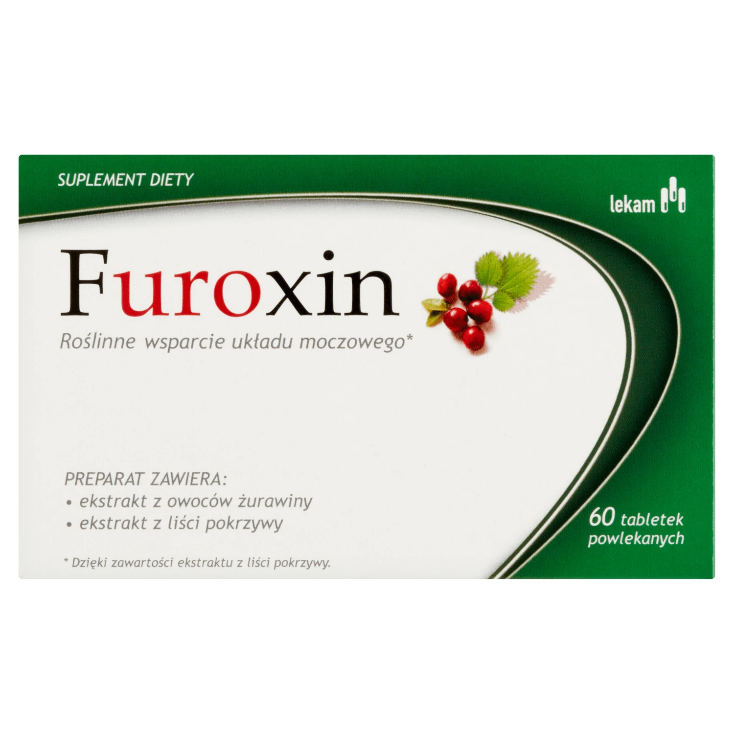 Furoxin, 60 omhulde tabletten