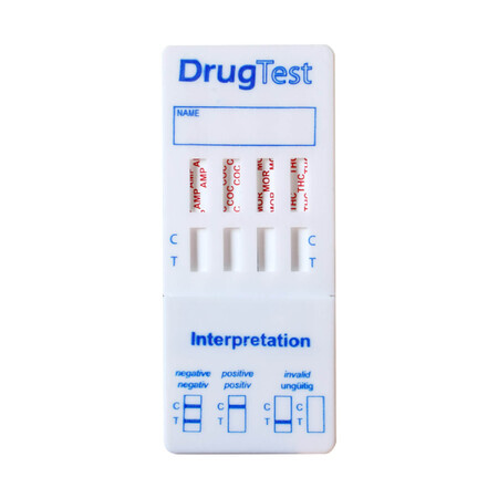 Home Laboratory Multi Drug Test, thuistest voor het opsporen van drugs in urine, 1 stuk