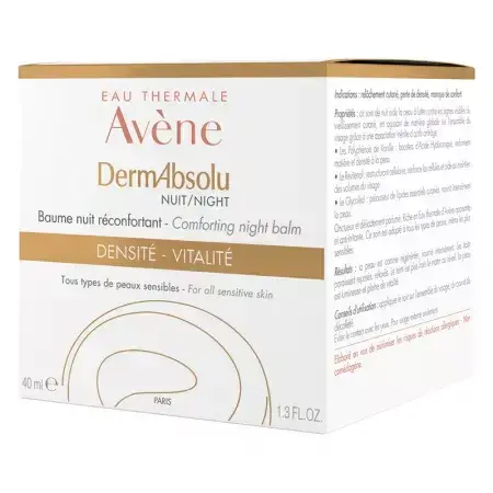 DermAbsolu baume de nuit réconfortant, 40 ml, Avène