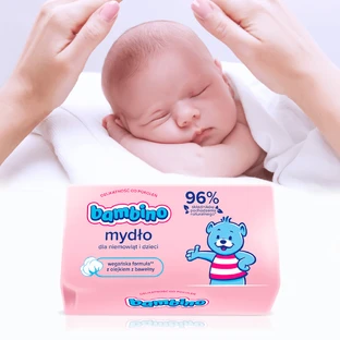 Bambino, stuk zeep voor baby's en kinderen vanaf 1 dag, 90 g