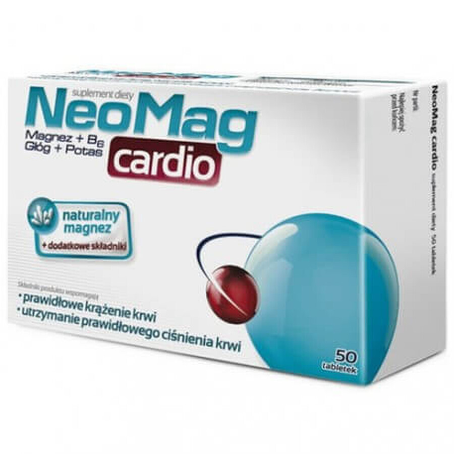 NeoMag Cardio, 50 tablets