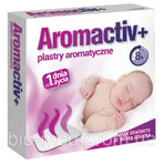 Aromactiv+, plasture de aromă din ziua 1, 5 buc.