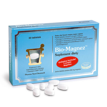 Pharma Nord Bio-Magnésium, 30 comprimés