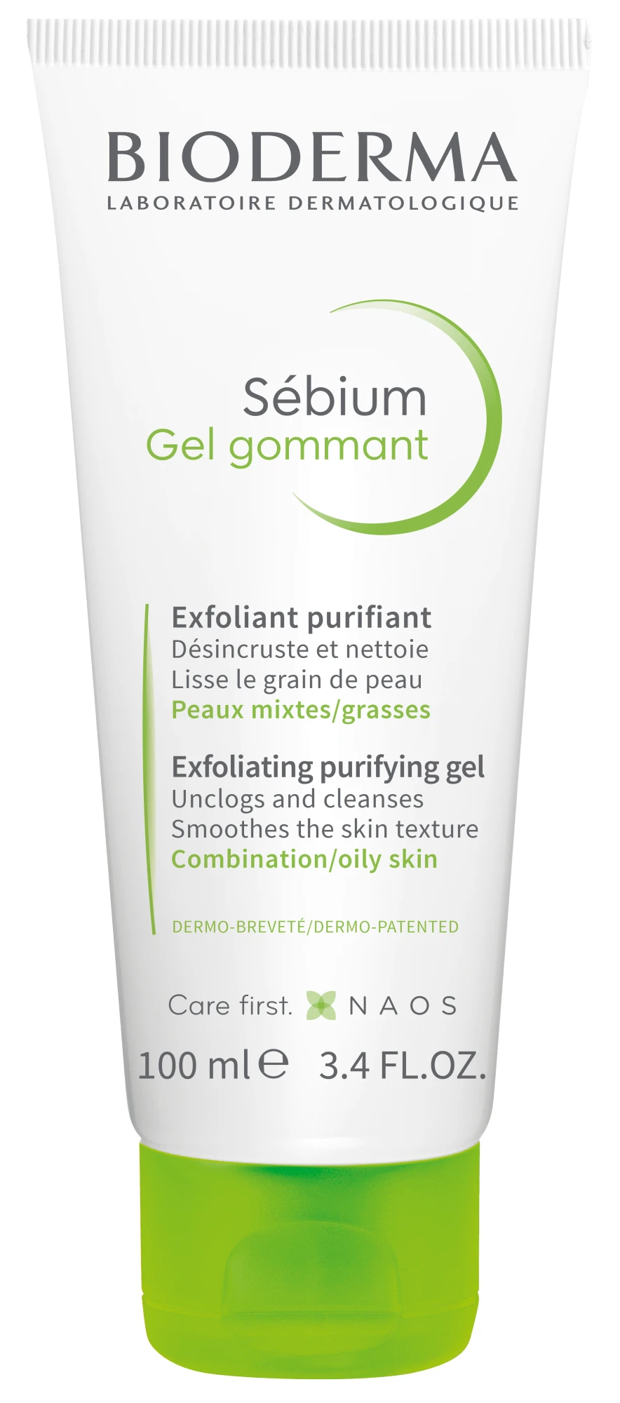 Bioderma Sebium Gel Gommant, exfoliërende reinigingsgel-peeling, 100 ml