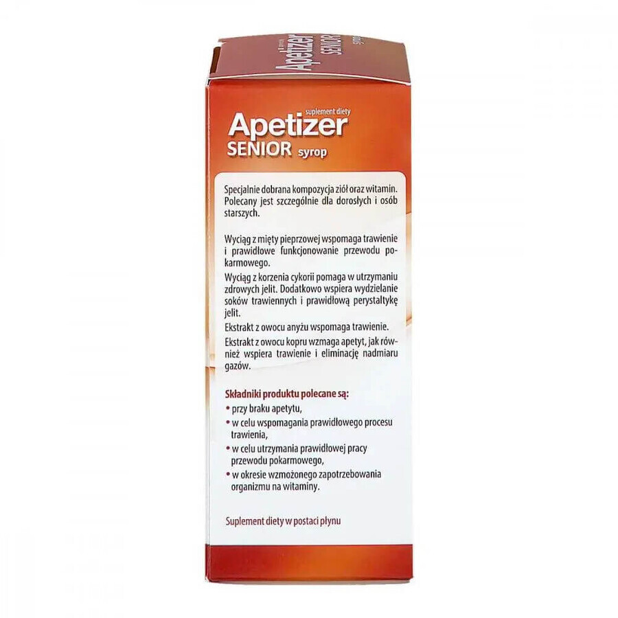 Apetizer Senior, jarabe, 100 ml