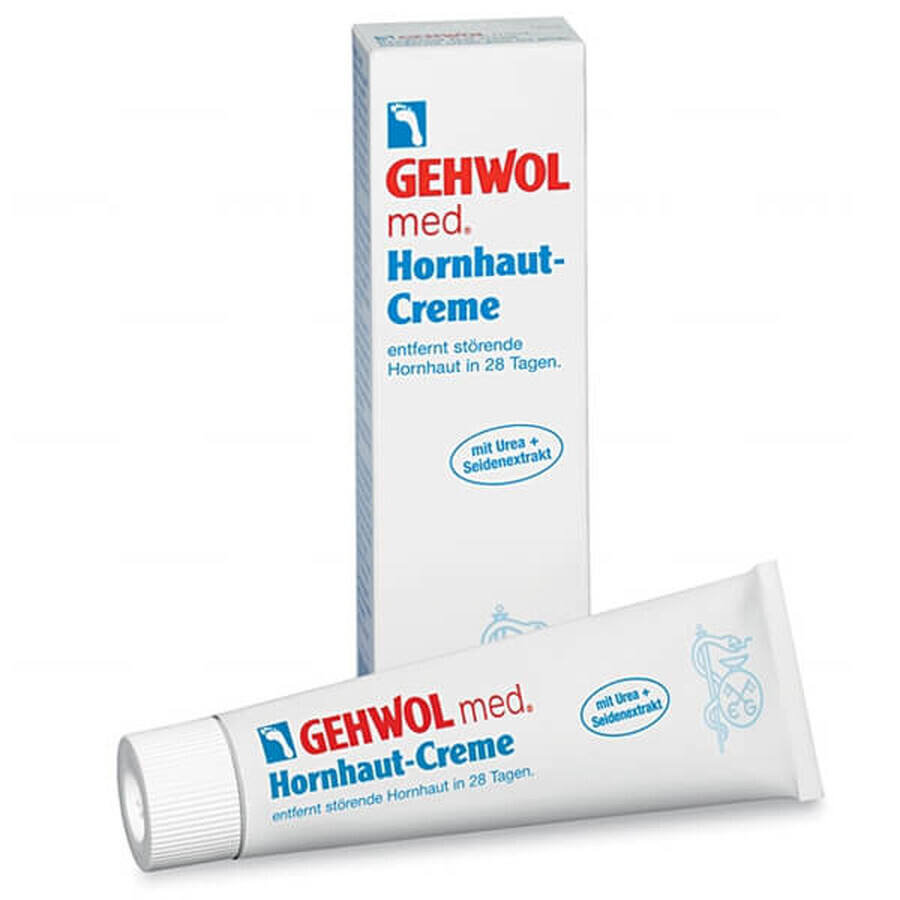 Gehwol med Hornhaut, crème pour peaux calleuses, 125 ml