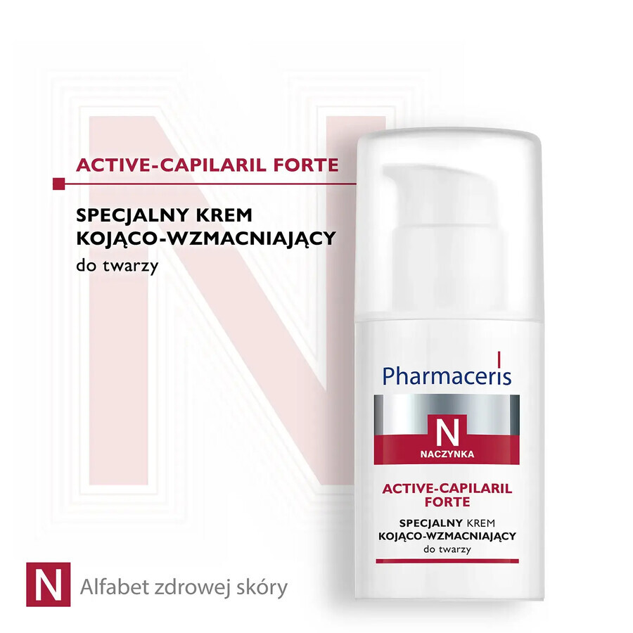 Pharmaceris N Active-Capilaril Forte, speciale verzachtende en versterkende gezichtscrème, 30 ml