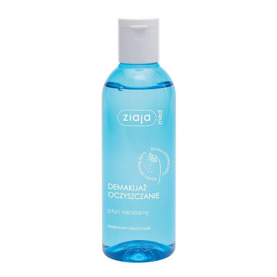 Ziaja Med, Lichid micelar pentru demachiere, 200 ml