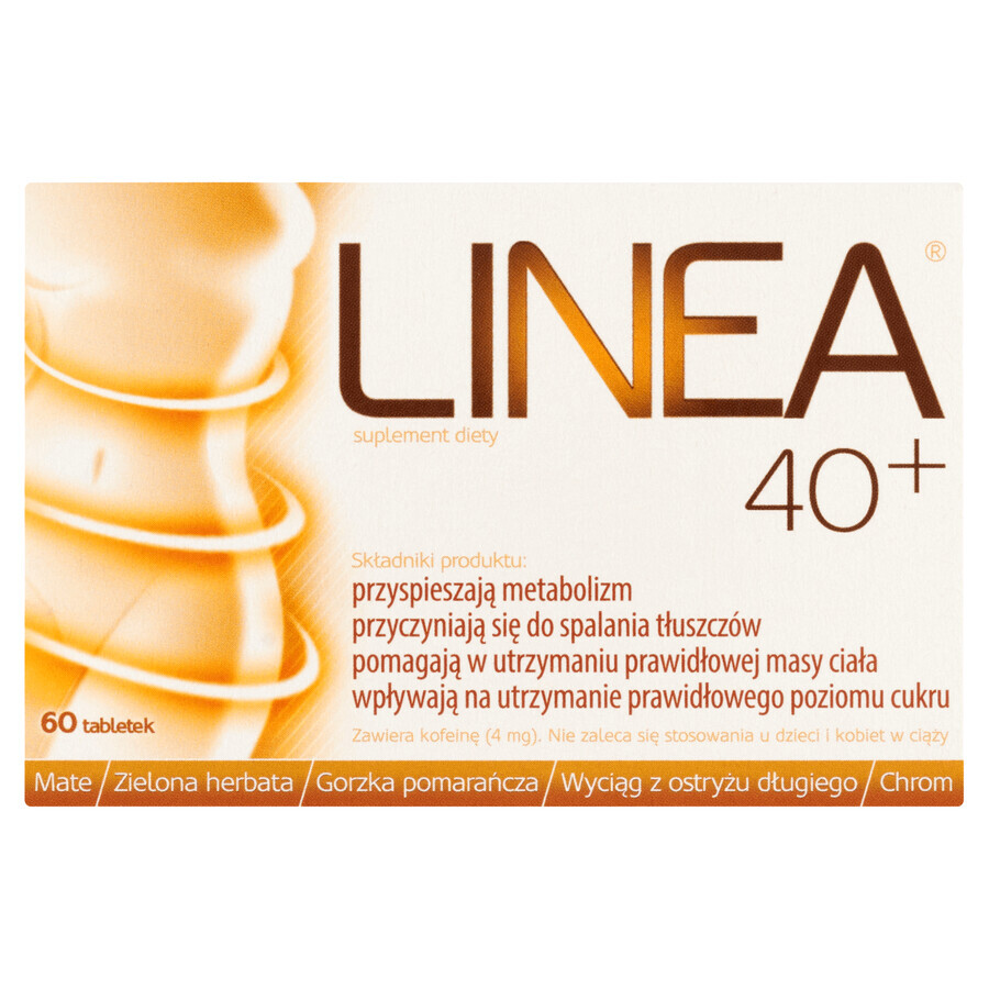 Linea 40+, 60 tabletten