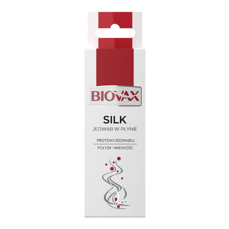 Biovax Silk, soie capillaire liquide, 15 ml