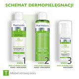 Pharmaceris T Sebo-Amandelpeeling, nachtcrème met 5% amandelzuur, 1e graad van exfoliatie, 50 ml