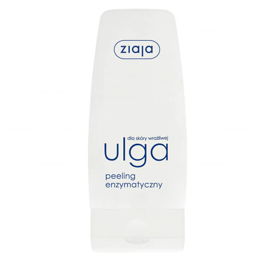 Ziaja Ulga, peeling enzymatique, pour peaux sensibles, 60 ml