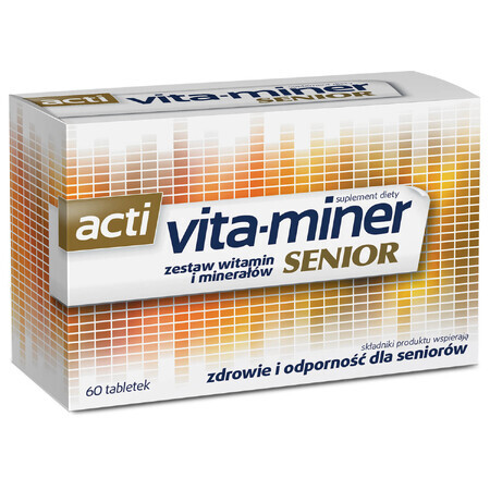 Acti Vita-miner Senior, 60 tabletten