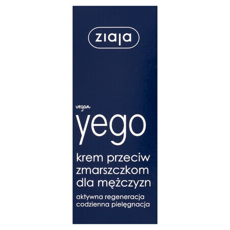 Ziaja Yego, crème anti-rides pour homme, 50 ml