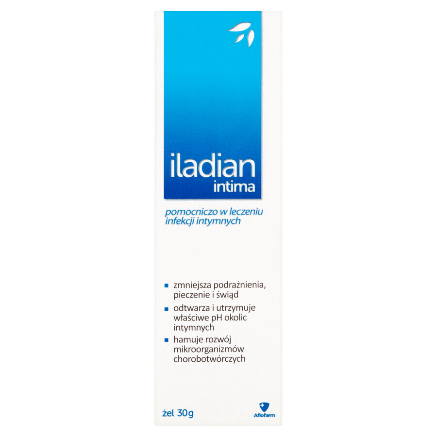 Iladian intima, gel voor intieme plekken, 30 g