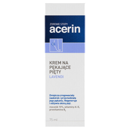 Acerin Lavendi, voetcrème voor gebarsten hielen, 75 ml