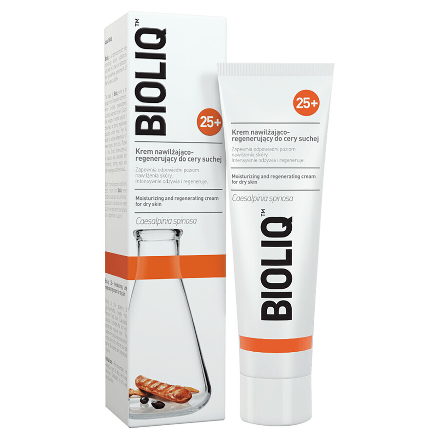 Bioliq 25+, Cremă hidratantă și regenerantă pentru ten uscat, 50ml