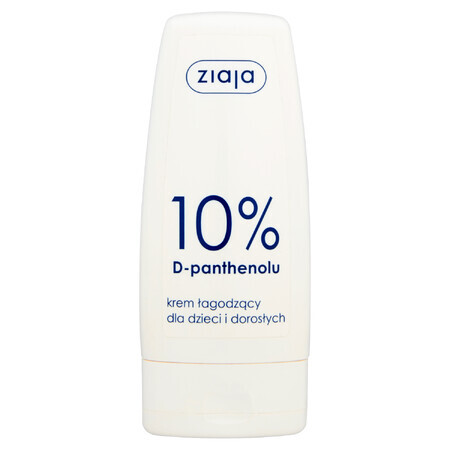 Ziaja, verzachtende crème voor kinderen en volwassenen, 10% D-panthenol, 60 ml