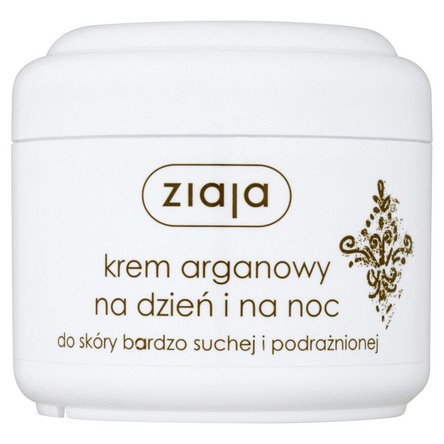 Ziaja Argan (Ulei de argan bio), Cremă de zi și de noapte, 75 ml