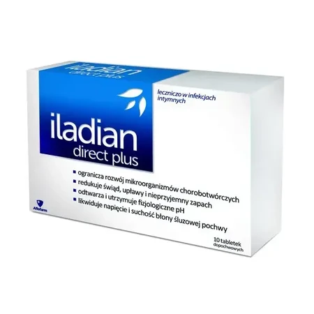 Iladian Direct Plus, 10 Vaginaltabletten