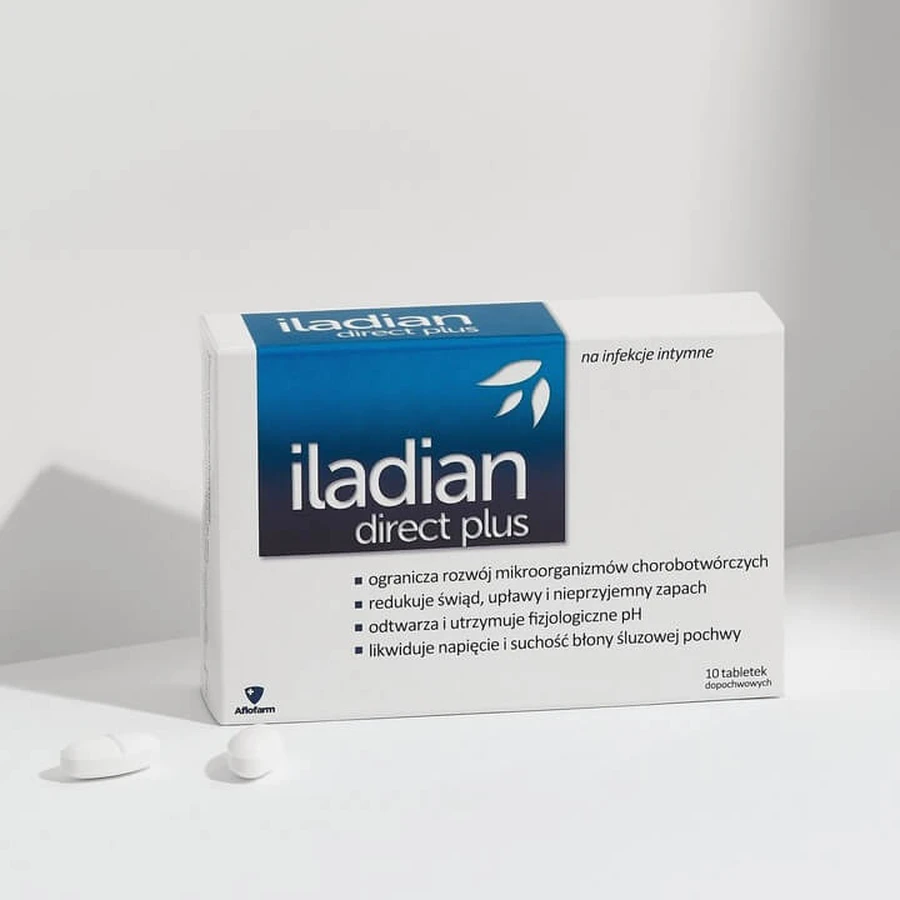 Iladian Direct Plus, 10 Vaginaltabletten