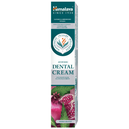 Spazzolino da denti Ayurvedico Himalaya con Neem e Melograno, 100g