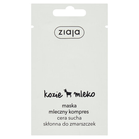 Ziaja Goat Milk, masque visage, peau sèche, 7 ml