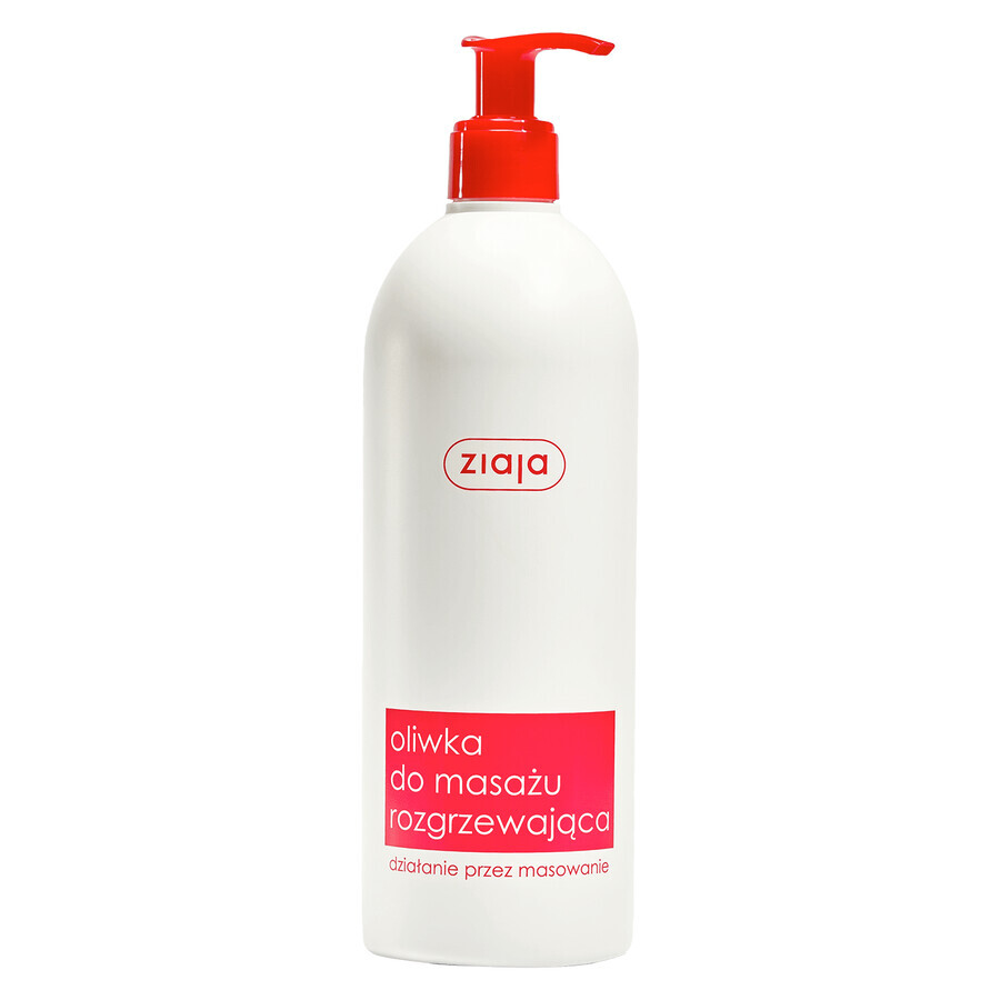 Ziaja, massageolie, verwarmend, 500 ml