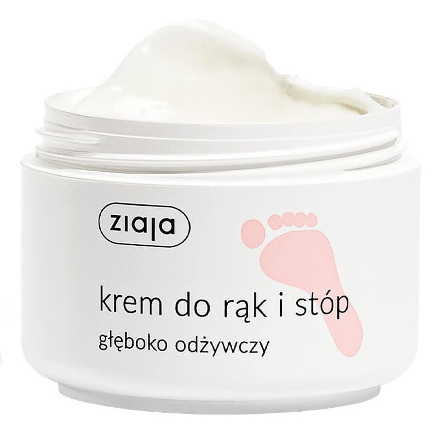 Crema Rigenerante per Mani e Piedi Ziaja Stopy, 50ml - Nutriente Profondo