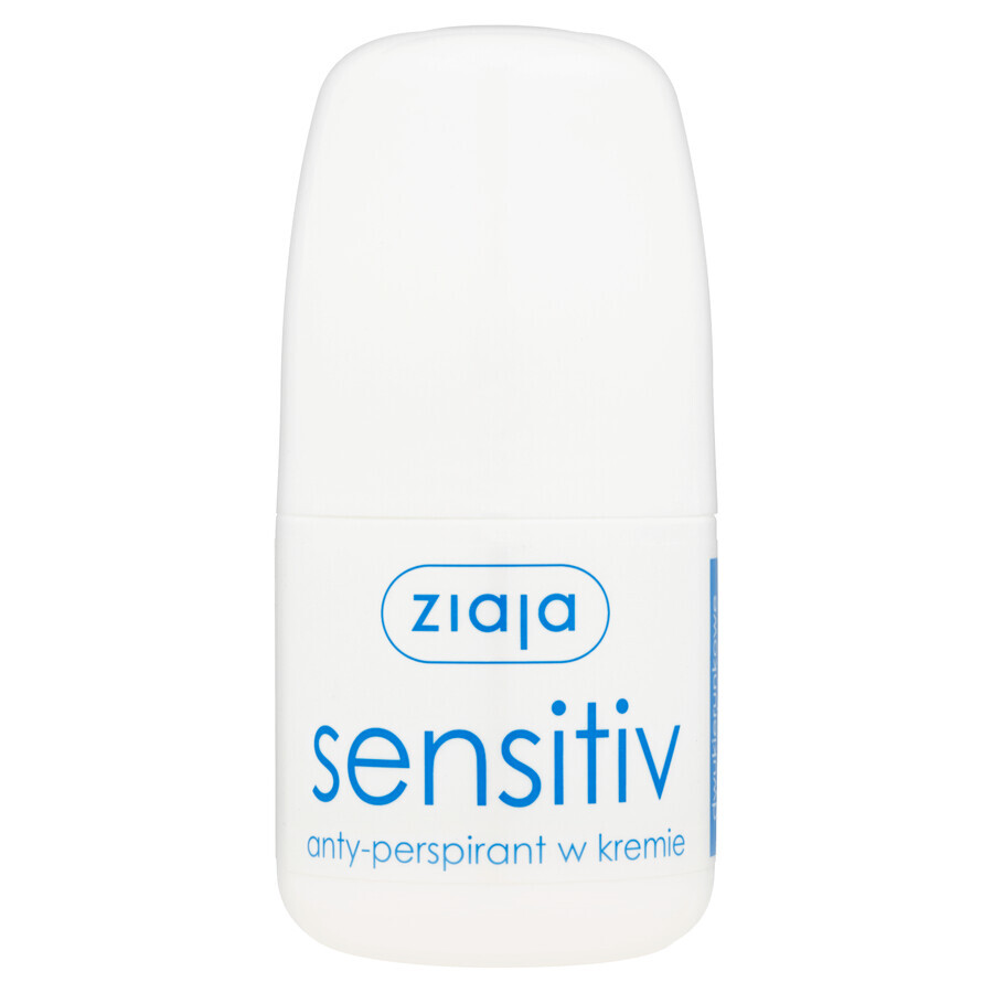 Ziaja, roll-on anti-transpirant, SENSITIV, 60 ml