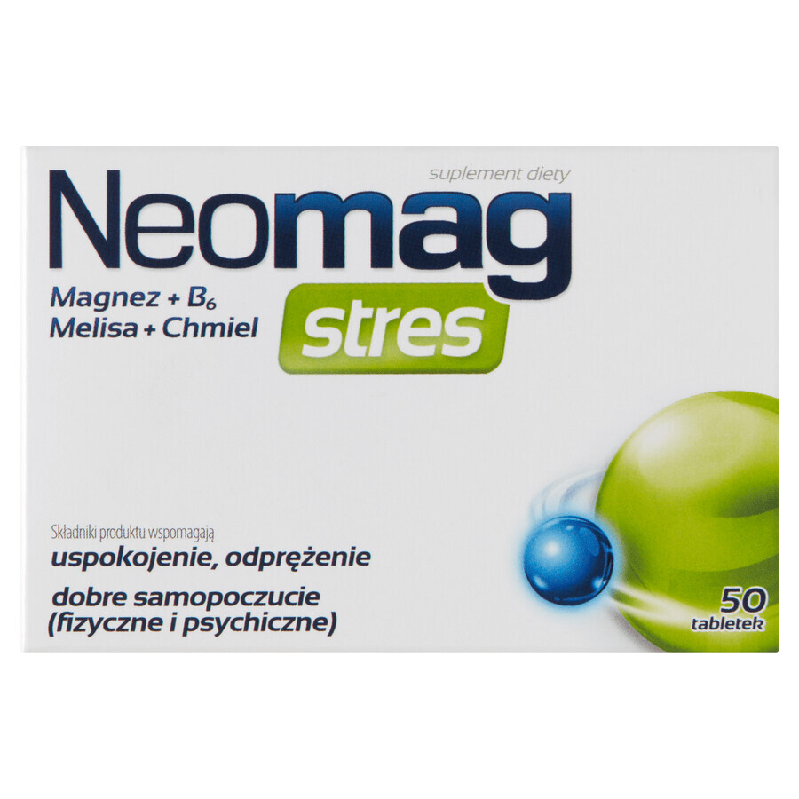 Integratore Alimentare Neomag Stress, 50 compresse