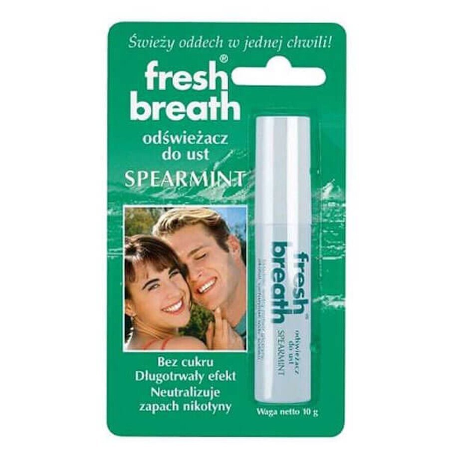 Fresh Breath, désodorisant buccal, Menthe verte, 10 g