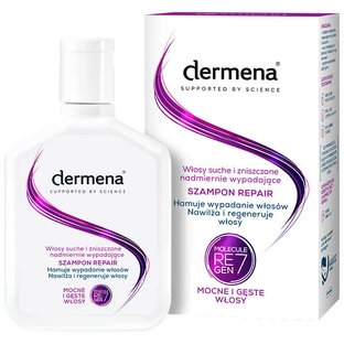 Dermena Repair, szampon hamujący wypadanie włosów, 200 ml USZKODZONE OPAKOWANIE