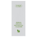 Ziaja Olive, voedende oog- en ooglidcrème, 15 ml