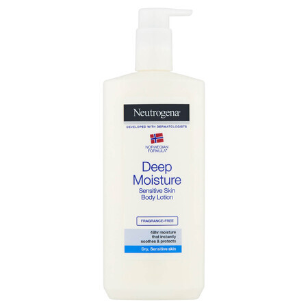 Neutrogena Norwegian Formula, baume corporel profondément hydratant, peaux sèches et sensibles, 400 ml