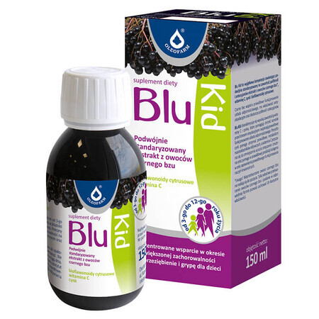 BluKid, sirop pour 3 à 12 ans, 150 ml