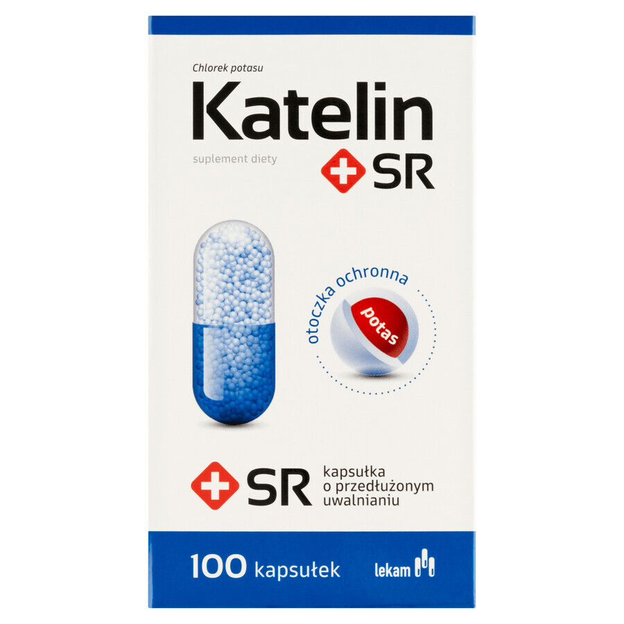 Katelin + SR, 100 capsules met verlengde afgifte