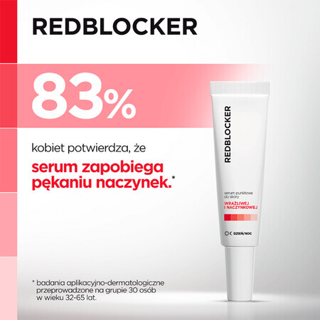 Redblocker, sérum anti-taches pour peau vasculaire, 30 ml