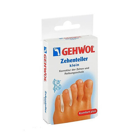 Gehwol Zehenteiler, spaccapunte, piccolo, 3 pezzi