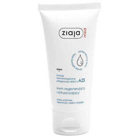 Ziaja Med Tratament dermatologic pentru AD, Cremă regeneratoare și de re-grășare, 50 ml